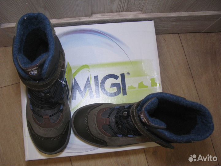 Новые зимние ботинки итал primigi gore-tex р35