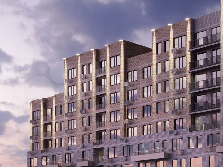 2-к. квартира, 49,2 м², 10/13 эт.