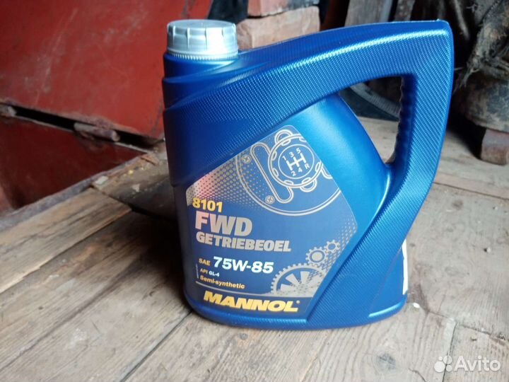 Масло трансмиссионное Mannol 75W-85 (объем 4 л)