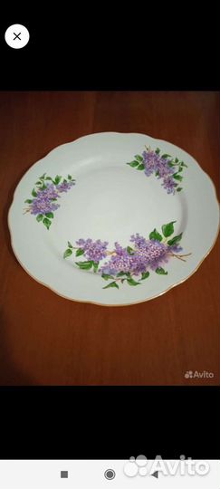 Сервиз столовый Сирень Дулево СССР