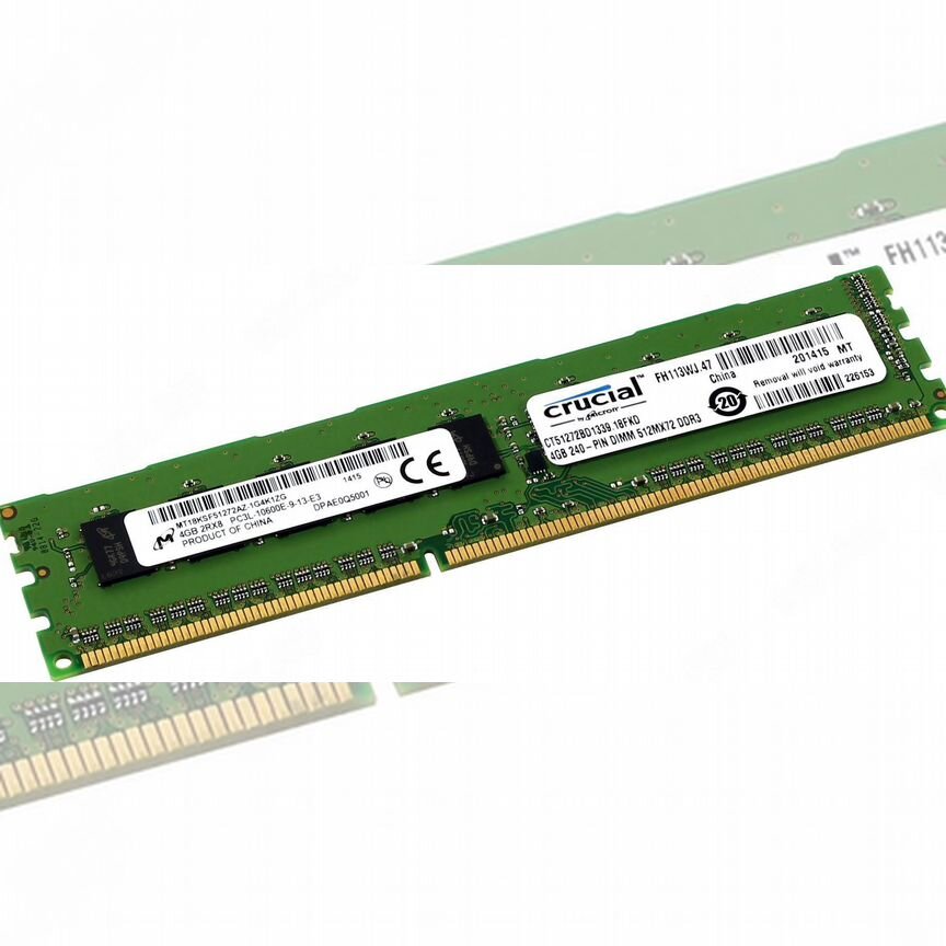 [CT51272BD1339] Оперативная Память Crucial 4gb Ct51272bd1339
