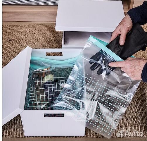 Пакеты Икеа Истад IKEA для заморозки многоразовые