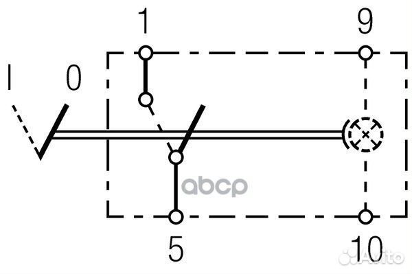 Выключатель - автомобиля 6EH007832-027 hella