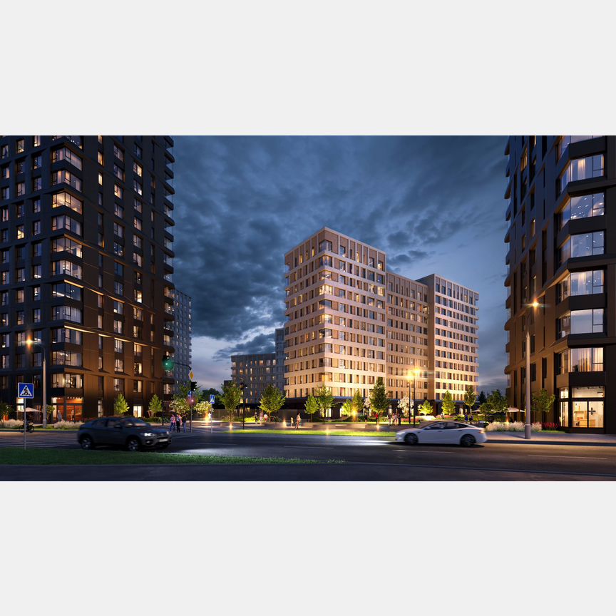 1-к. квартира, 39 м², 3/28 эт.