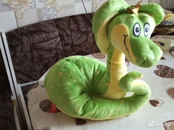 Мягкая игрушка змея