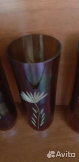 Стакан 3 штуки перламутр