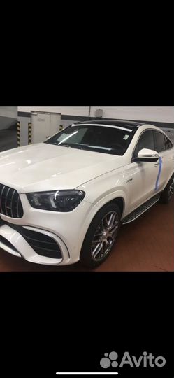 Пороги GLE 167 подножки