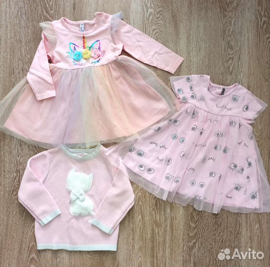 Пакет вещей для девочки 80