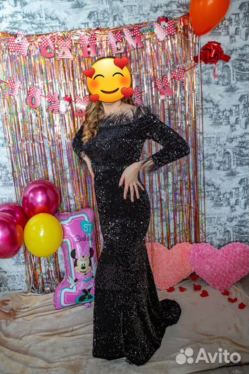 Вечернее платье шикарное,44,46