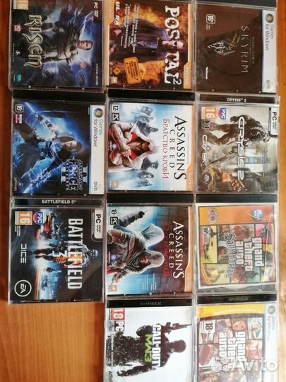 Компьютерные игры на дисках