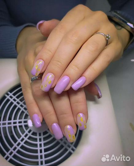 Маникюр с покрытием гель-лаком