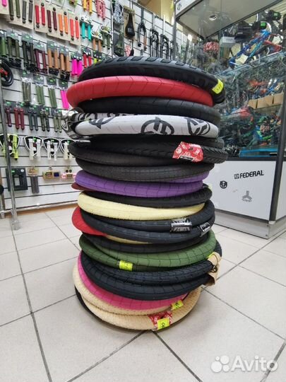 Покрышки и камеры на BMX