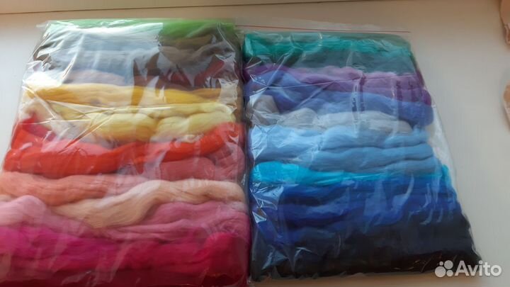 Шерсть для валяния набор