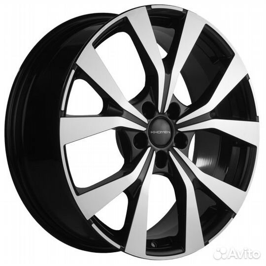 Khomen 1906 : 7x19 5*114.3 Et:35 Dia:60.1 black-FP