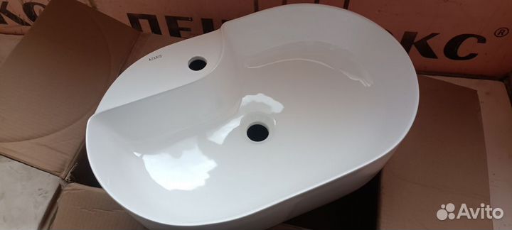 Раковина в ванную накладная