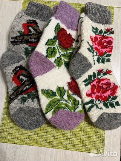 Носки шерстяные