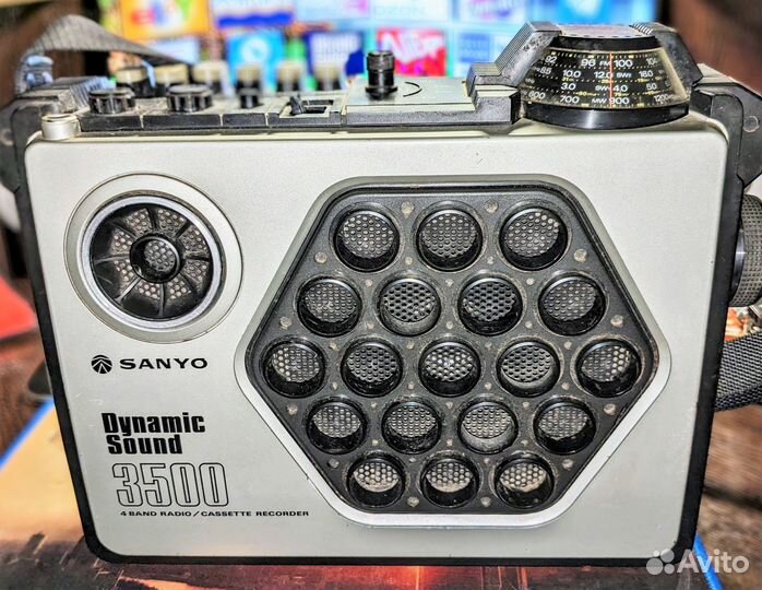 Sanyo M3500k Dynamic Sound магнитола Japan