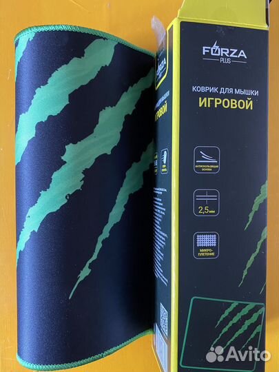Новый игровой коврик для мышки в упаковке