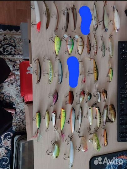 Воблеры + сумка