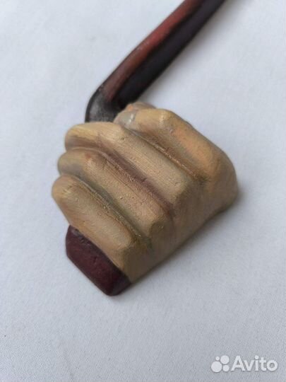 Настенное панно Курильщик с трубкой СССР