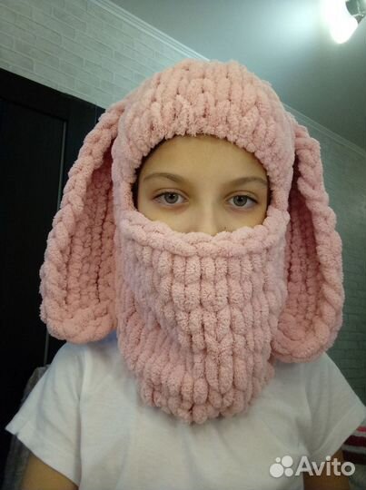 Балаклава вязаная