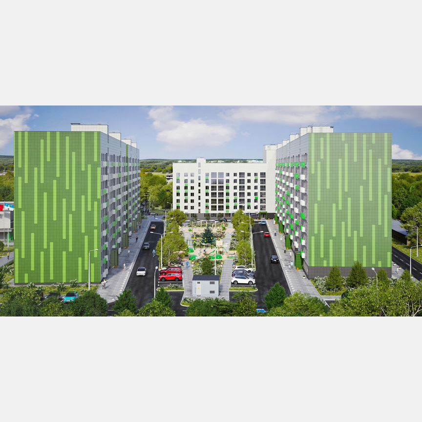 1-к. квартира, 34,7 м², 6/9 эт.