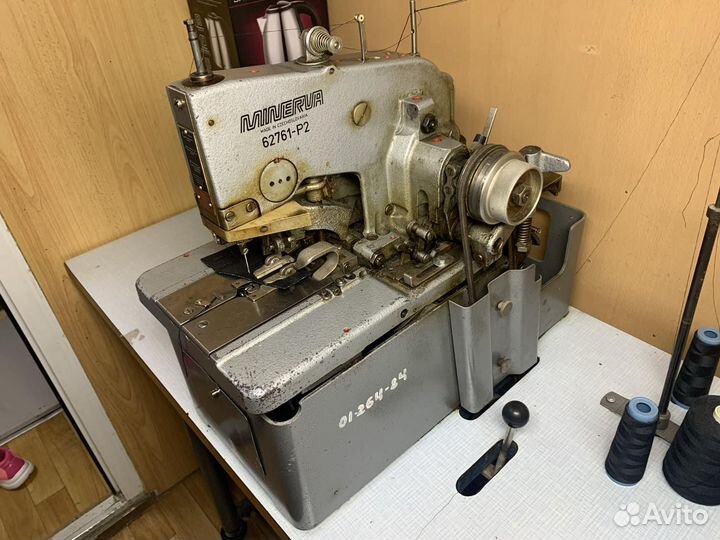 Промышленная петельная машинка minerva 62761-P2