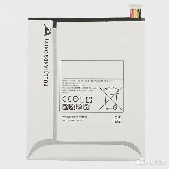 Аккумулятор для Samsung Galaxy Tab A SM-T350 EB-BT