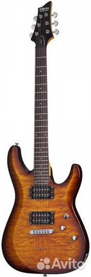 Электрогитара Schecter C-6 plus VSB. Доставка