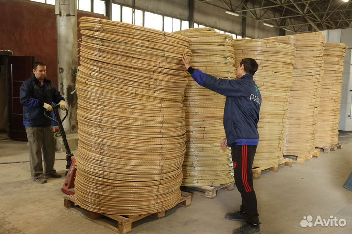 Стеклокомпозитная корозиостойкая армтура с завода