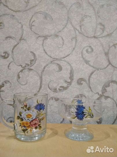 Кружки и креманка