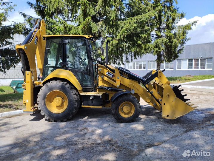 Экскаватор-погрузчик CAT 428, 2022