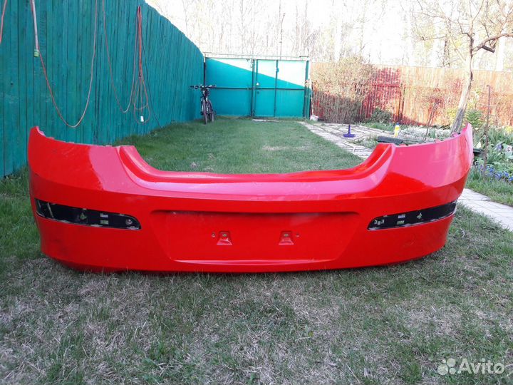 Задний бампер б. у. Opel Astra H оригинал