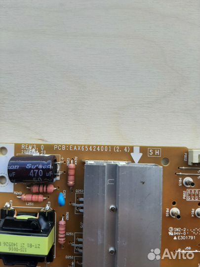 Запчасти для тв lg 42lb670v