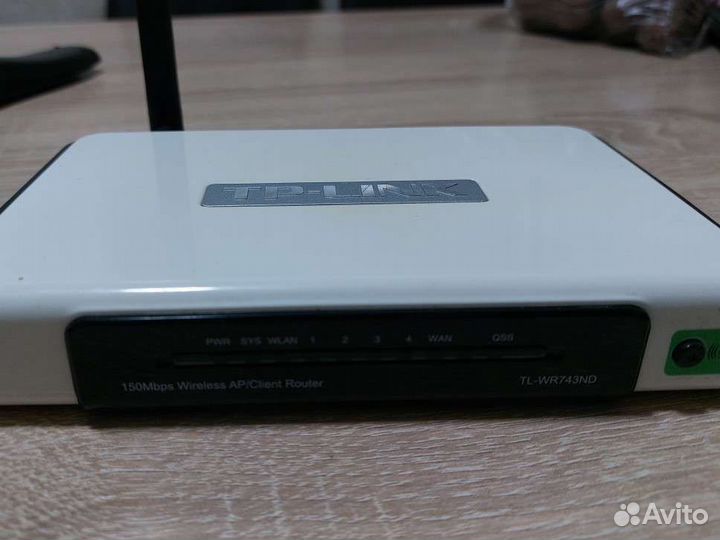 Роутер tp link TL-wr743nd