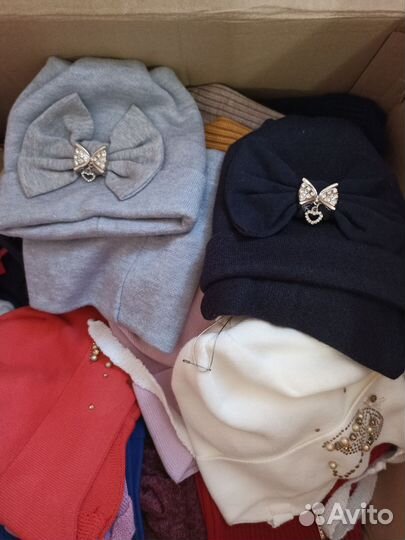 Шапки, шарфы, комплекты оптом