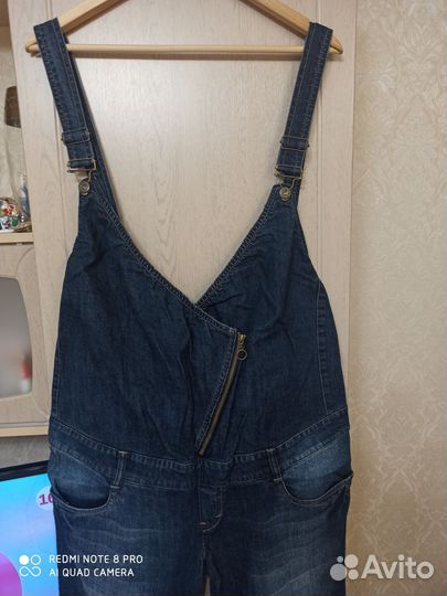 Джинсы комбинезон для беременных