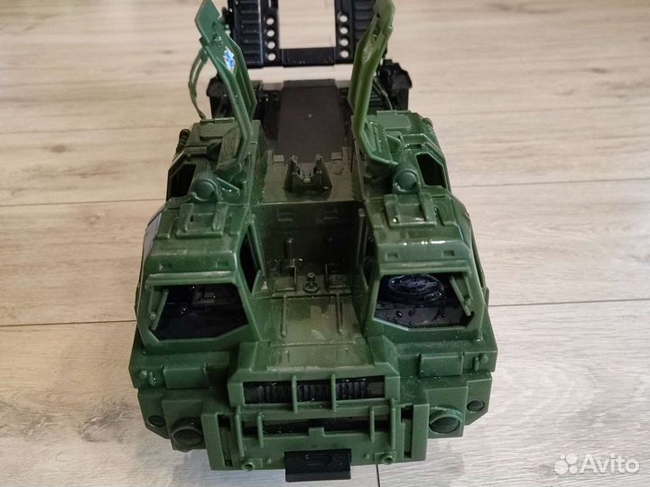 Детская машина военный тягач камаз 