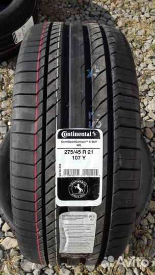 Continental ContiSportContact 5 SUV 275/45 R21 107Y