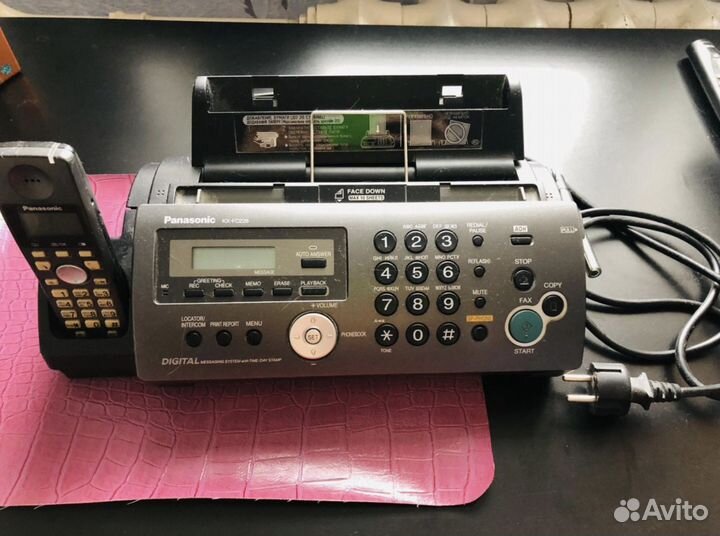 Телефон факс Panasonic