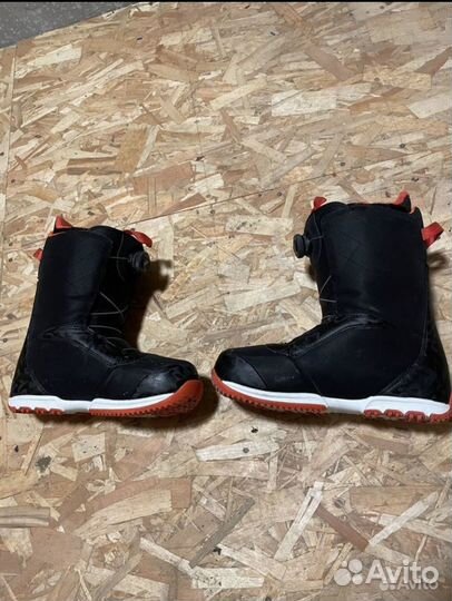 Ботинки для сноуборда Burton Ruler Boa black/red