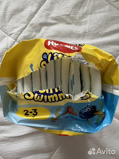 Памперсы для бассейна на малыша до 8кг, 10 шт