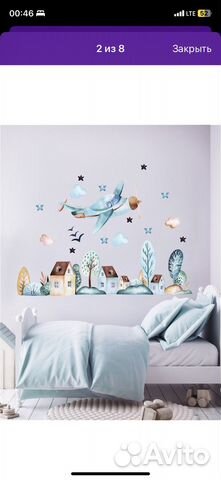 Интерьерные наклейки
