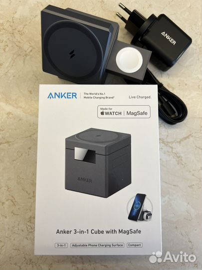 Anker 3-in-1 Cube with MagSafe