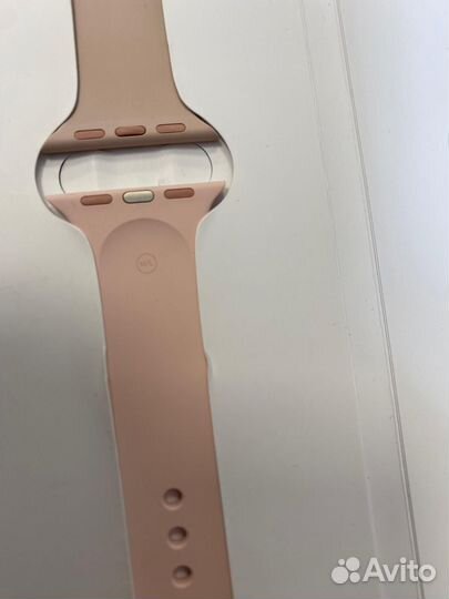 Ремешок Apple 40mm Pink Sand Sport Band - S/M & M