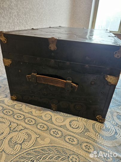 Сундук Excelsior U.S.A. дорожный старинный