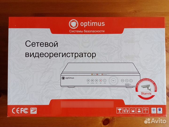 IP-видеорегистратор Optimus NVR-8041