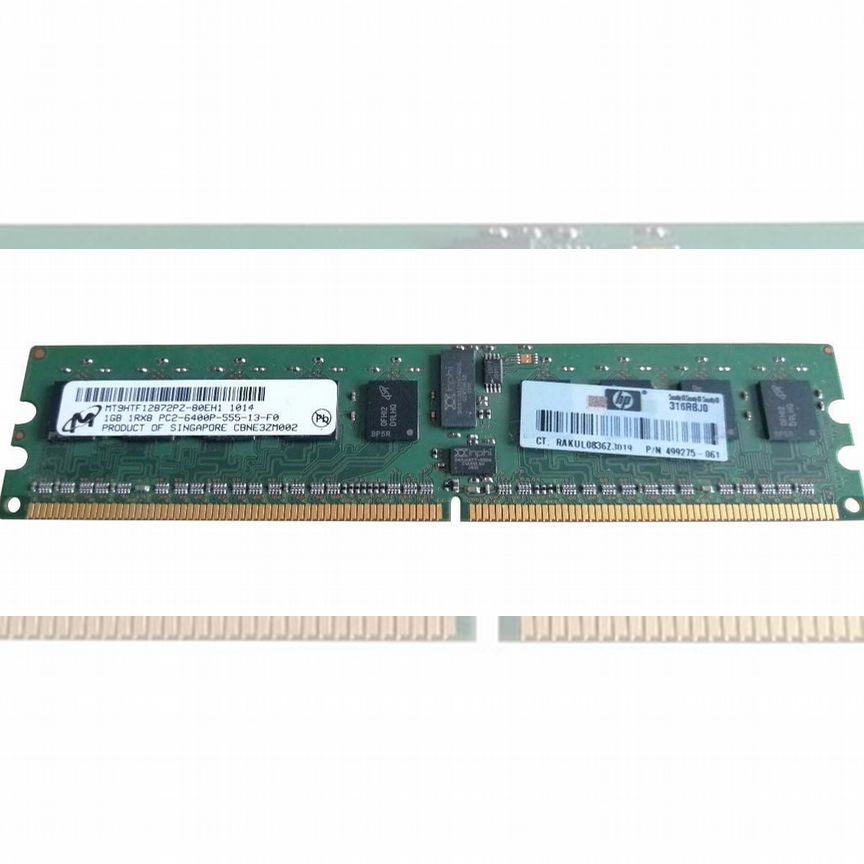 [499275-061] Оперативная Память Hp 501156-001 1gb 499275-061