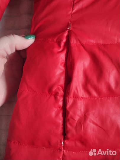 Пуховик для девочки 134