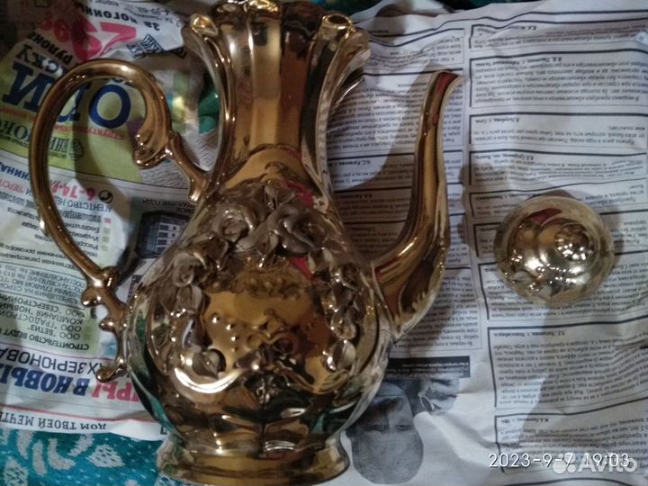 Сервиз столовый фарфора, набор праздничной посуды